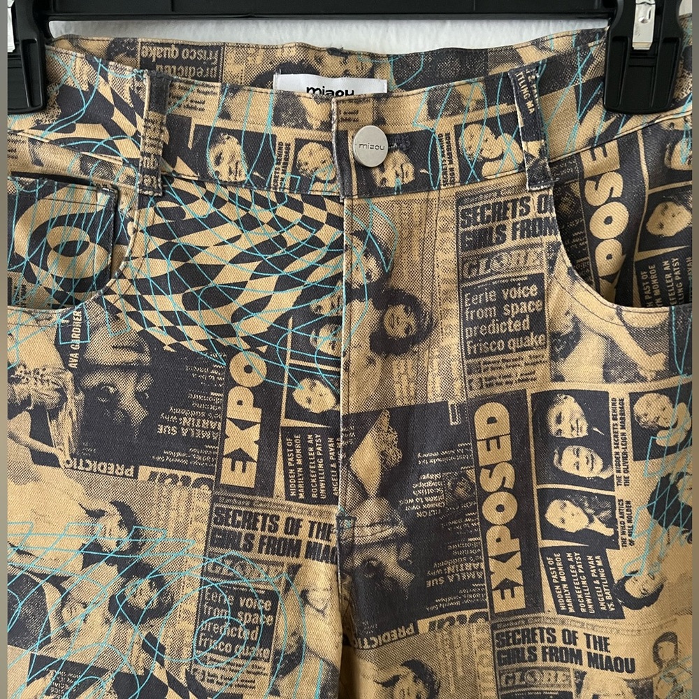 Brand New Miaou Fargo Pants, Size XS - Picture 5 of 10